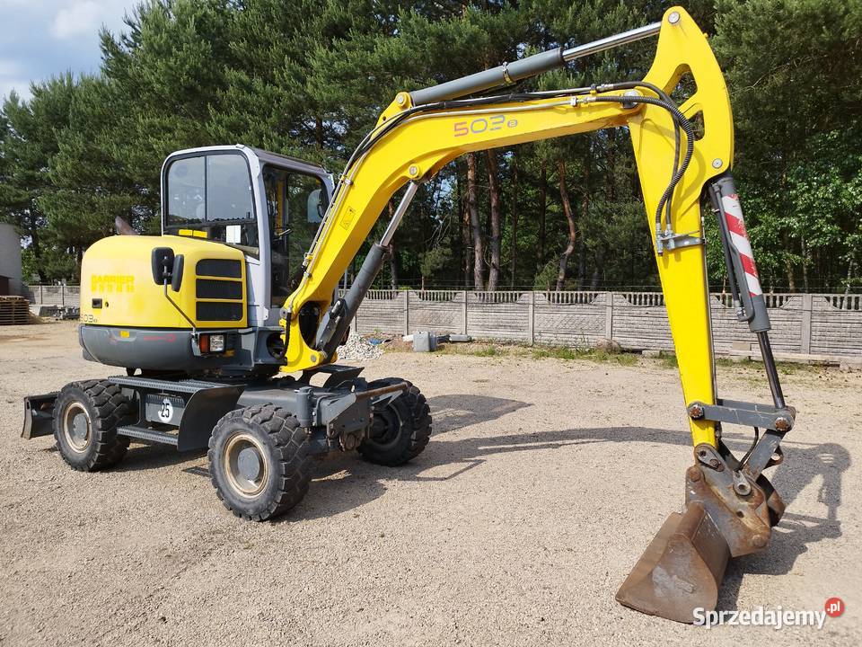 WACKER NEUSON 6503 Koparka Kołowa Rok produkcji 2015 Częstochowa