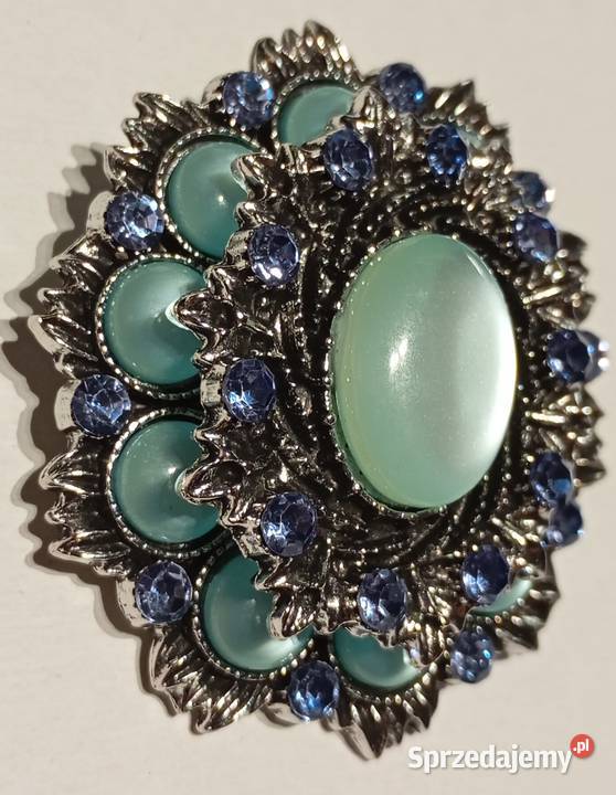Efektowna Broszka w stylu Vintage Gdańsk sprzedam