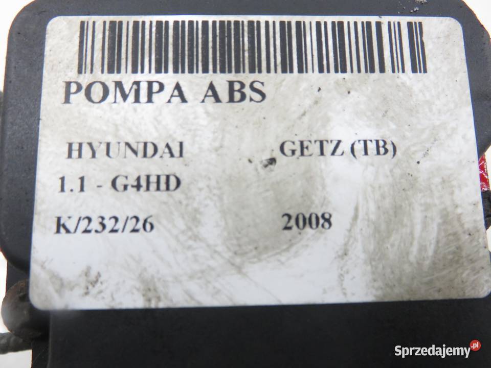 POMPA ABS HYUNDAI GETZ TB 0265800389 sprzedam