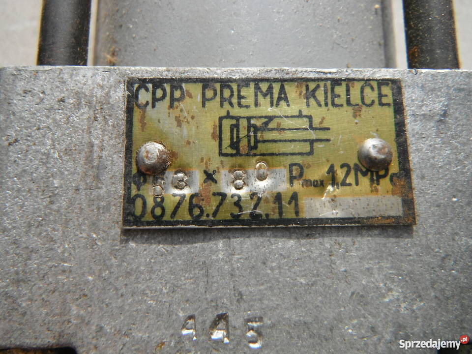 Siłownik pneumatyczny fi 63 x 80 Prema Nowy mazowieckie Chlewiska sprzedam