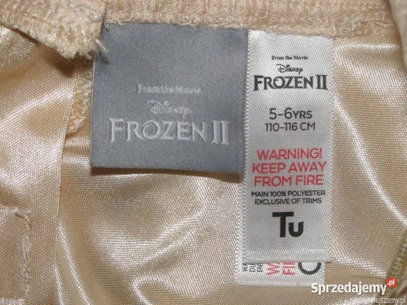 Strój kostium przebranie ELSA KRAINA LODU 2 Siedlce sprzedam