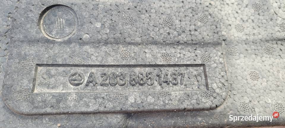 Mercedes C W203 ABSORBER ZDERZAKA TYŁ osobowe Ruda Śląska