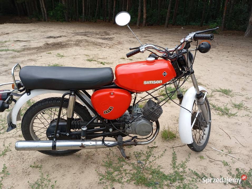Simson s50 B1 1979 łódzkie Chruślin