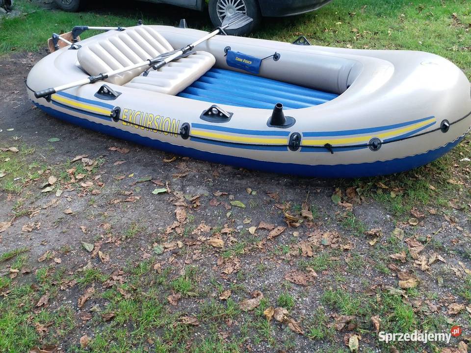 Wielki nowyPONTON 4 osobowy EXCURSION 4 INTEX Pozostałe Barlinek sprzedam