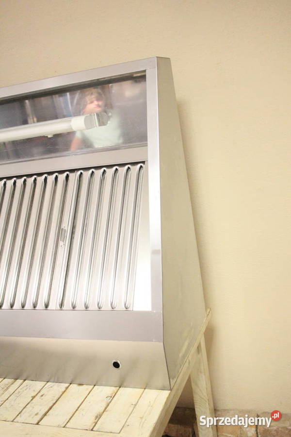 Okap nierdzewny przyścienny 120 x 90 FILTRY Pszczyna sprzedam