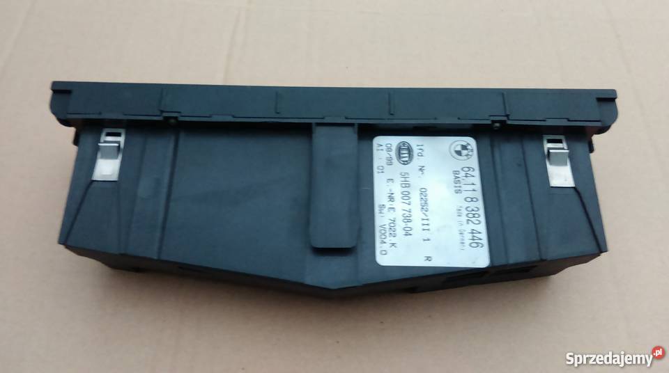 Panel klimatronik BMW e46 sterownik ogrzewania Piorunów sprzedam