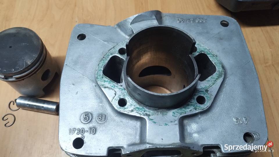MZ ES 2502 TROPHY cylinder tłok DDR Dobryniów