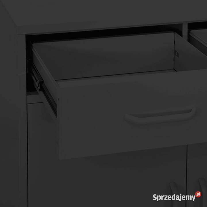 Szafka antracytowa 80x35x1015 stalowa WM336159 Warszawa
