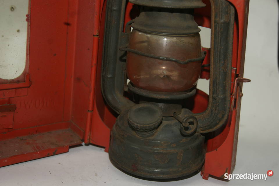 TRÓJKĄT OSTRZEGAWCZY LAMPA NAFTOWA FROWO Rybnik