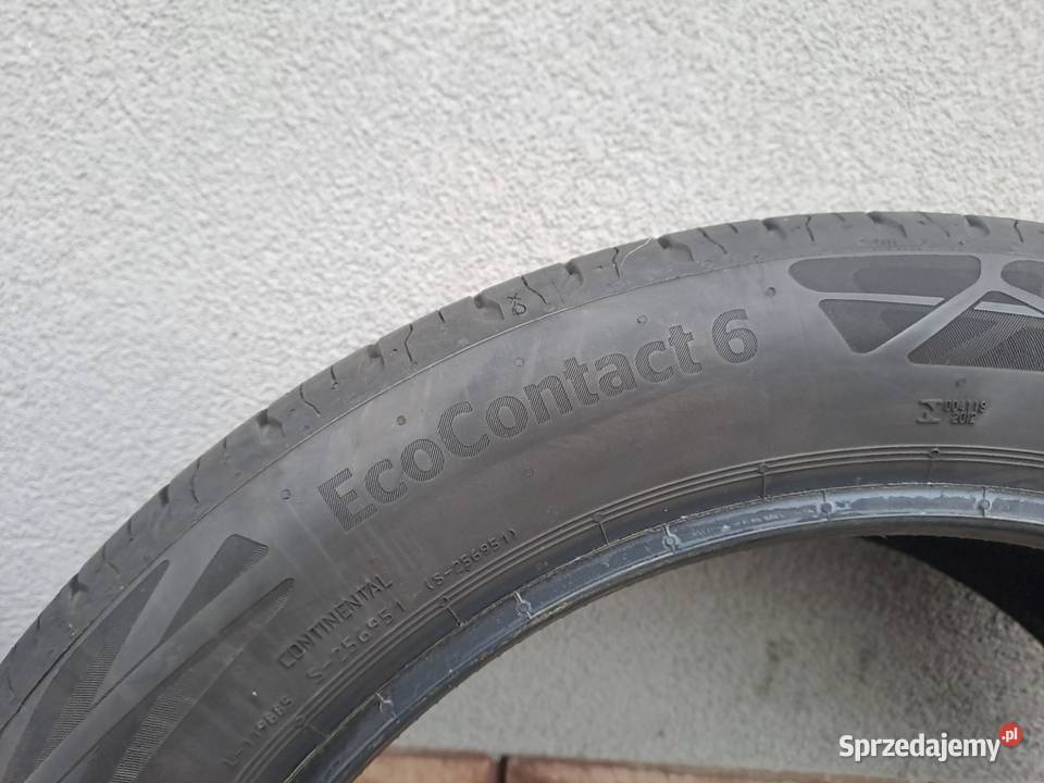 Opony letnie Continental EcoContact6 23545 R18 Zręcin sprzedam