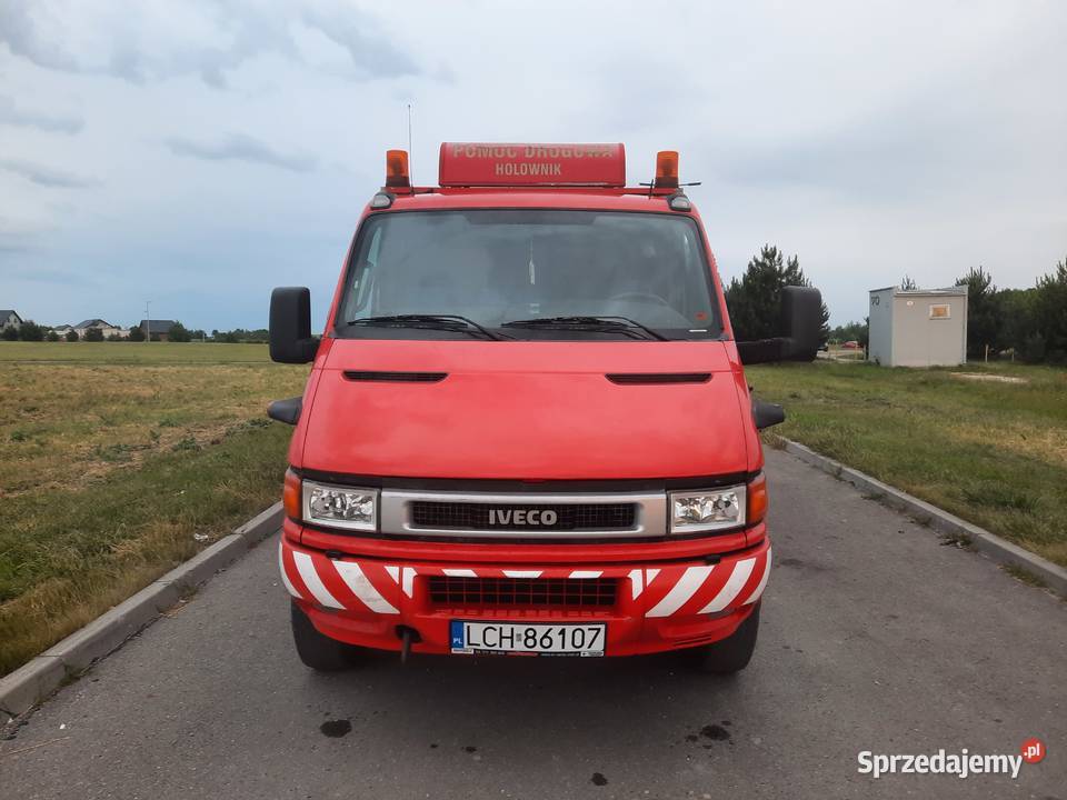 Holownik Pomoc Drogowa Iveco 65C15 Długie Opłaty Rok produkcji 2002 lubelskie Chełm