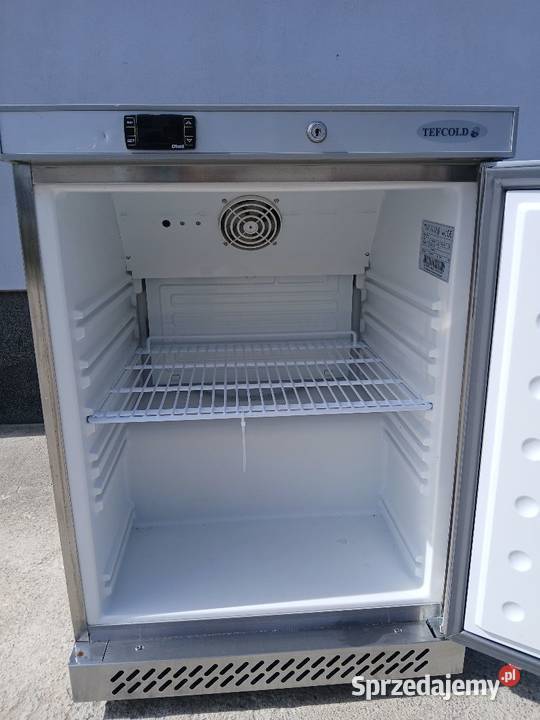 Lodówka podblatowa ze stali I TEFCOLD UR200S