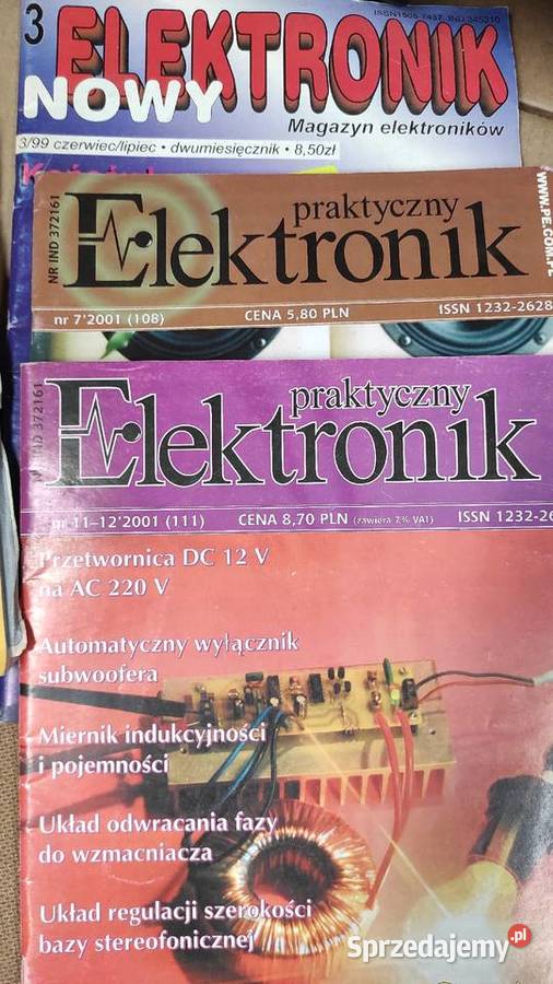 Nowy Elektronik 992001 Książki i Podręczniki Warszawa sprzedam