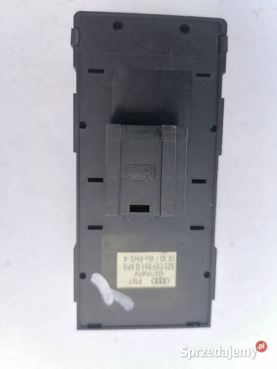 Audi A4 B6 przełączniki szyb drzwi kierowcy 4x Wyposażenie elektryczne Szczerbice