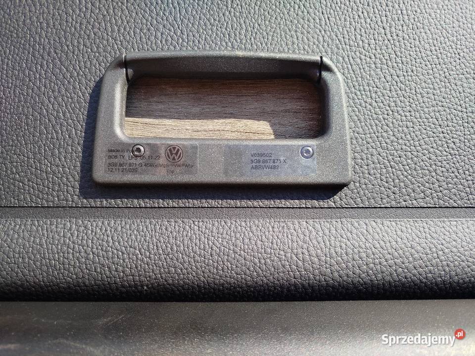 Oryginalna Roleta Bagażnika Siatka VW Passat B8 Poznań