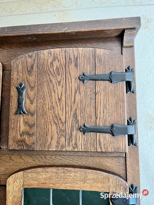 Meble dębowe zestaw dwie sztuki opolskie Namysłów