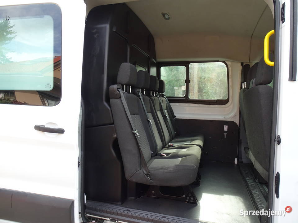 Ford TRANSIT 22 TDI 125 KONI L2 H27 OSÓB 1 TONA welurowa tapicerka wielkopolskie Poznań sprzedam