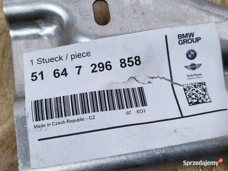 Poprzeczka Łącznik Strefy Zgniotu Prawy Dolny wielkopolskie Pleszew