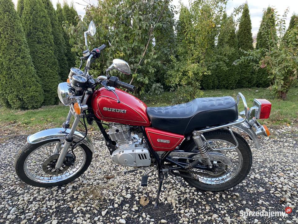 Motocykl Suzuki gn 125 1997 kat b Roźwienica