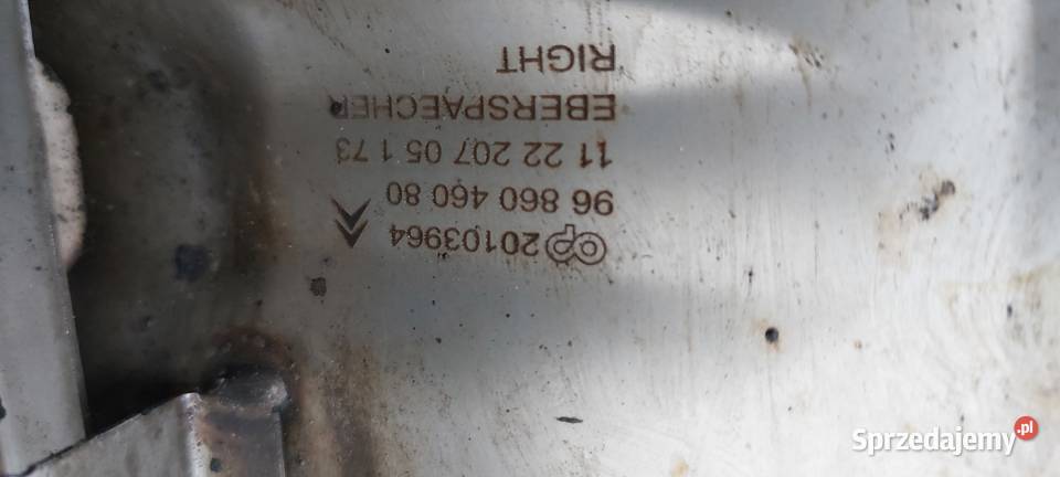Koncowka Tlumika Wydechu prawa Citroen C5 X7 Słupno sprzedam