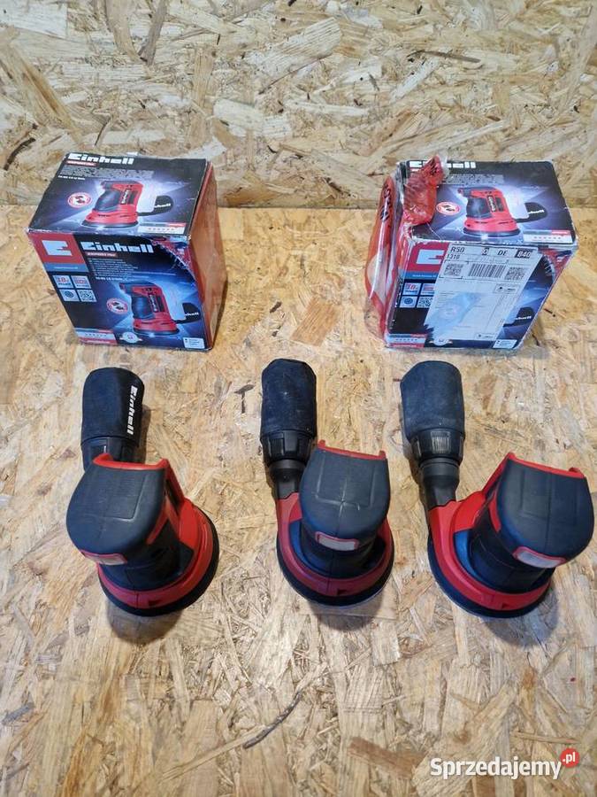 Akumulatorowa szlifierka mimośrodowa Einhell Głogowa sprzedam