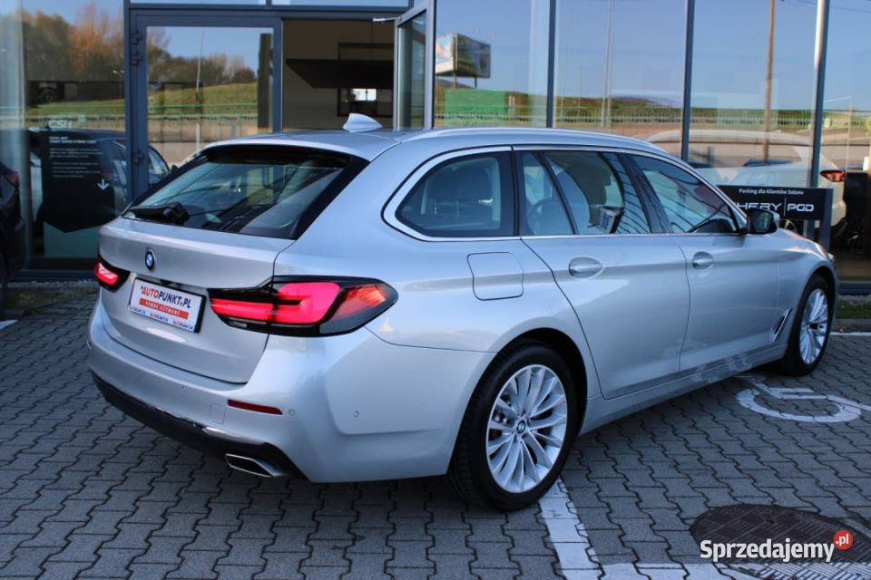 BMW SERIA 5 2021r FullLed Kamera Skóra Pamięć 190KM Bielsko-Biała