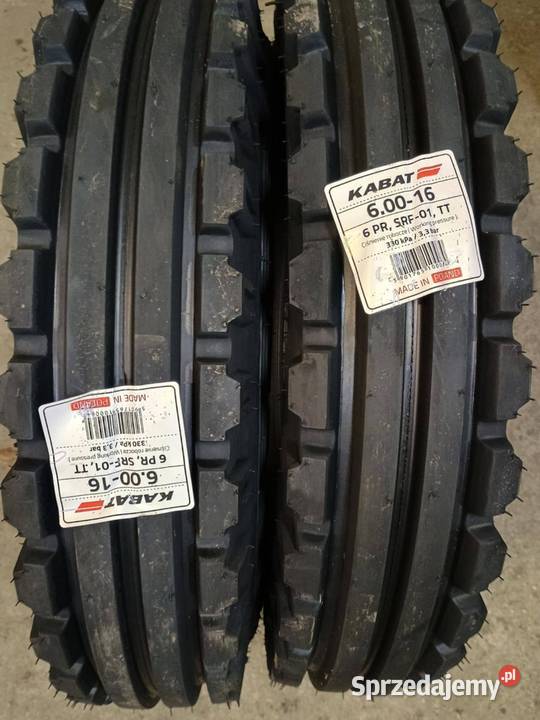 Opony 600 16 Kabat NOWE Ursus C330 C360 Zetor Zduny