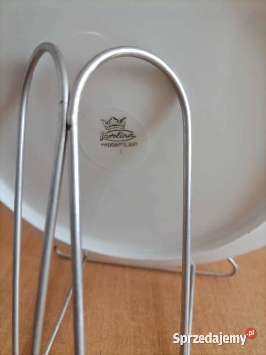 Talerz Dekoracyjny Miłość Wiedeńska Karolina PRL dolnośląskie Wałbrzych