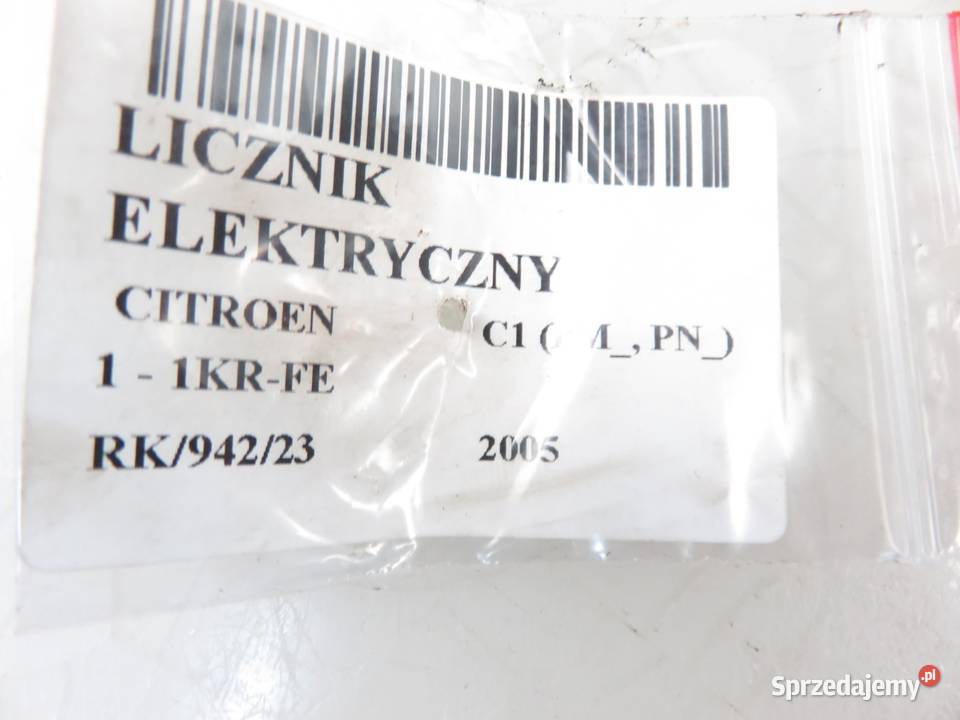 LICZNIK CITROEN C1 10 838000H010C