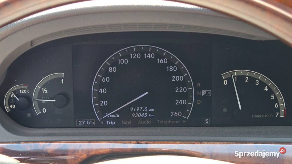 Mercedes S 500L Japonia 4 lata u mnie centralny zamek śląskie Ruda Śląska