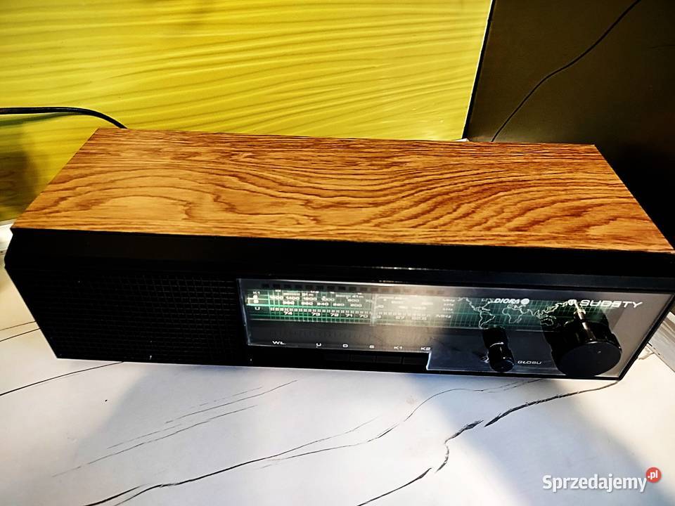 radio unitra Sudety R 208 przestrojony 88108 MHz Mińsk Mazowiecki