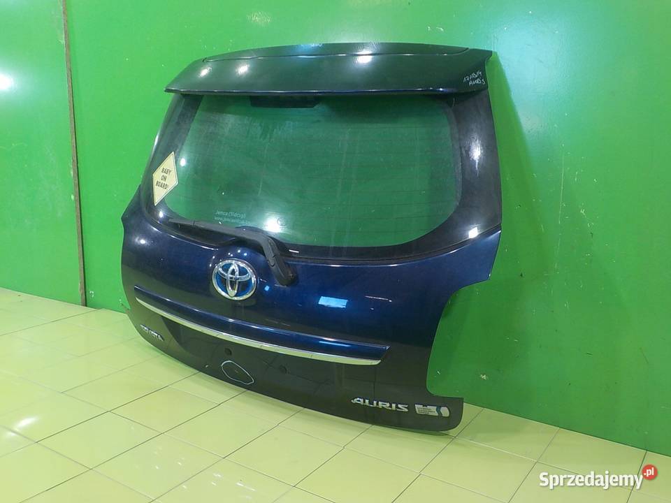 TOYOTA AURIS I LIFT AUT 11r HB 5D klapa tyl Suków