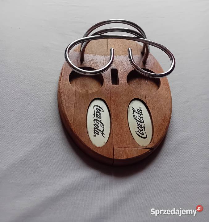 Reklamowy przyprawnik z serwetnikiem Coca Cola Pozostałe Antyki, Sztuka, Kolekcje Koźminek