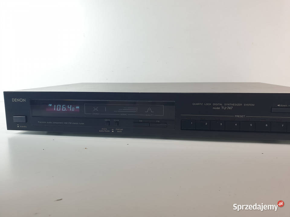 Tuner cyfrowy radio DENON TU 747 wielkopolskie sprzedam
