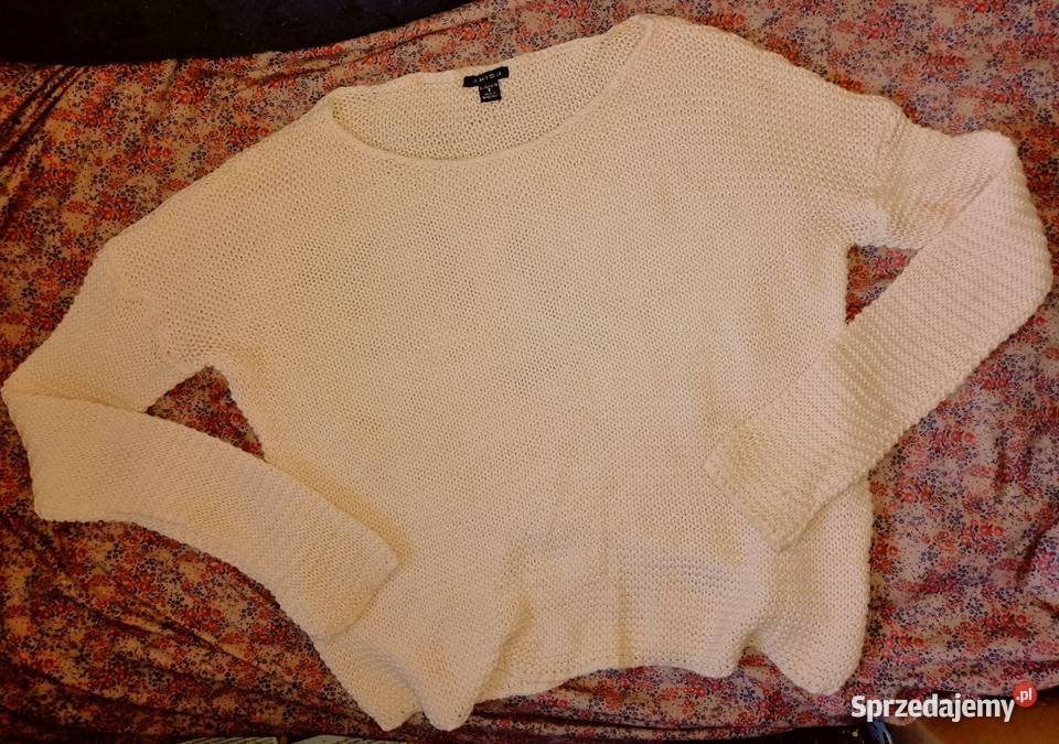 YORKER gruby obszerny szeroki sweter raglan wielkopolskie