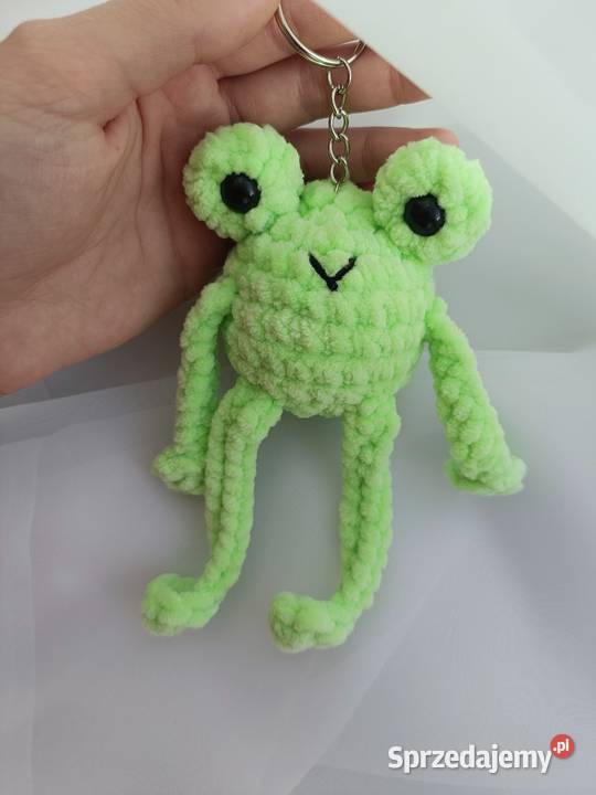 Breloczek żabka handmade Jawornik Polski