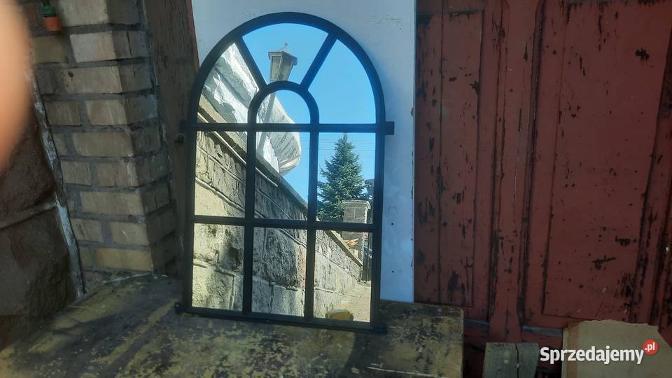 stare okna żeliwne z lustrami Pozostałe Szczecinek