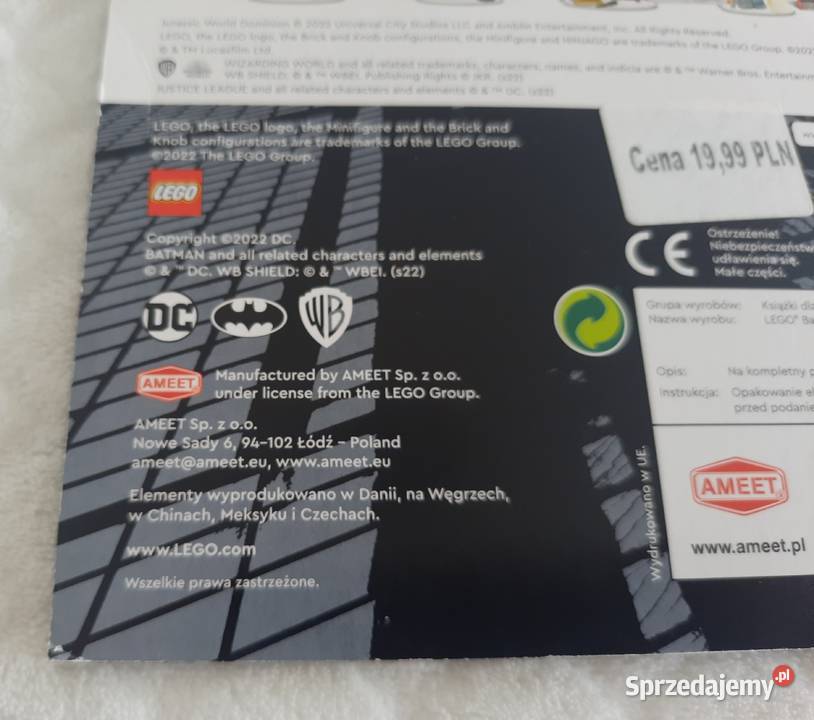 Lego Batman Porządek w Gotham City Ameet 2022 Czeladź sprzedam