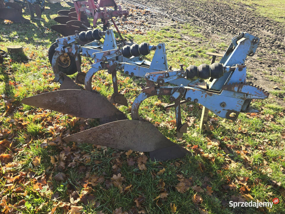 Pług 3 skibowy OVERUM SWEDEN zabezpieczenia uszkodzony Litwinki