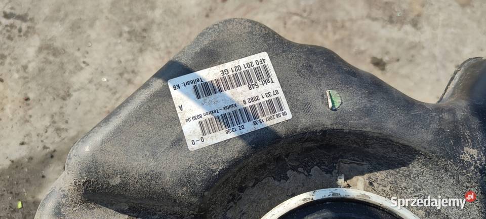 BAK ZBIORNIK PALIWA AUDI A6 C6 4F0201021GE osobowe Przystajń