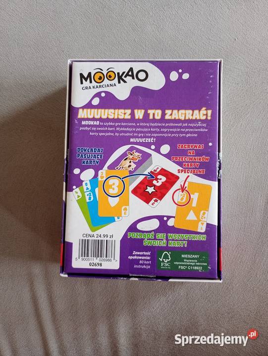 gra karciana MOOKAO Szczecin sprzedam
