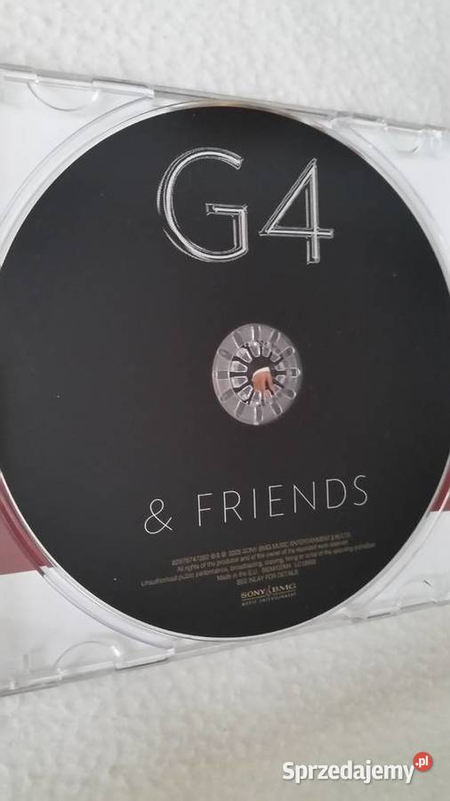 G4 G4 FRIENDS 2005 SONY BMG Bonus CD Puławy