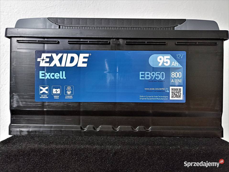 Akumulator Exide Excell 95Ah 800A Rybnik 696 685