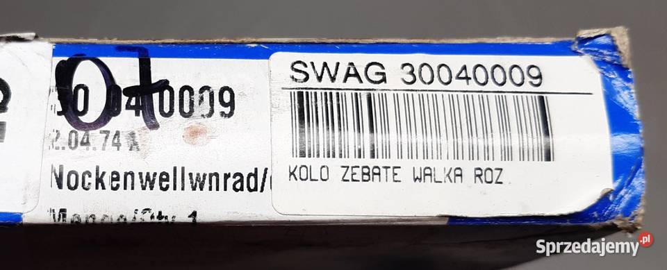 KOŁO WAŁKA ROZRZĄDU VW POLO II 86C 13 14 D Mielęcin