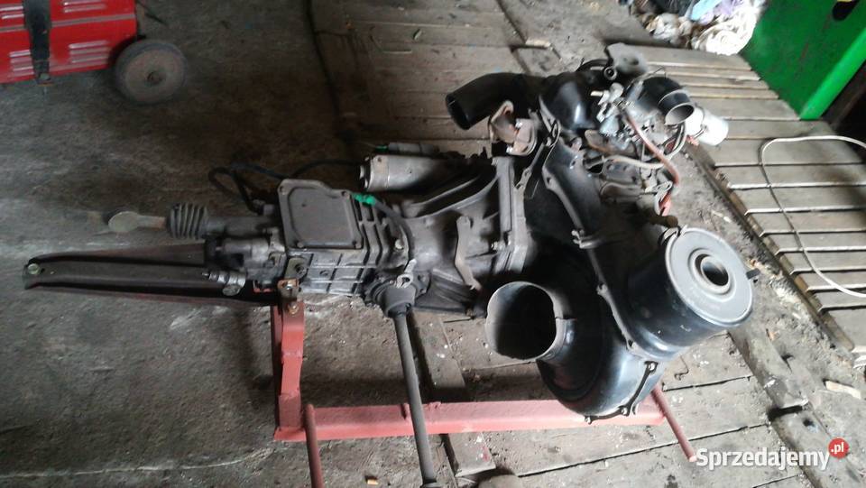 stary silnik ze skrzynią biegów fiat 126p maluch mazowieckie Kręćkowo