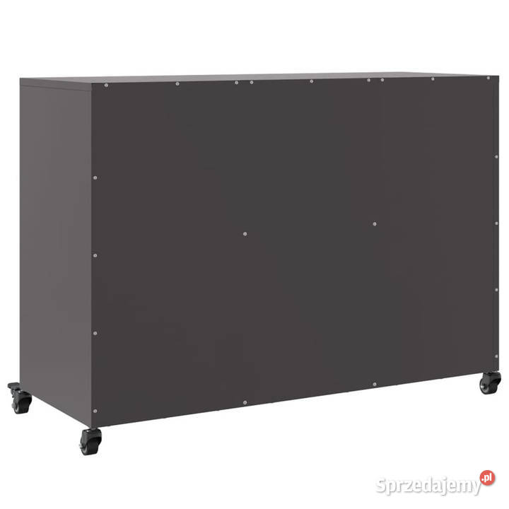 Szafka czarna 1005x39x72 stal WM846740 mazowieckie Warszawa