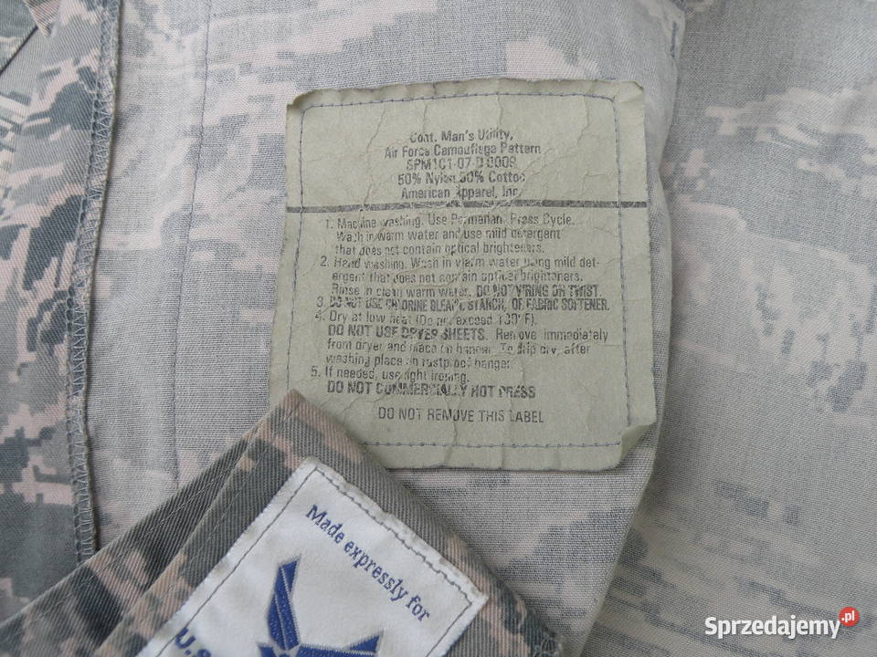 Bluza ABU USAF tiger stripes 40XL nyco