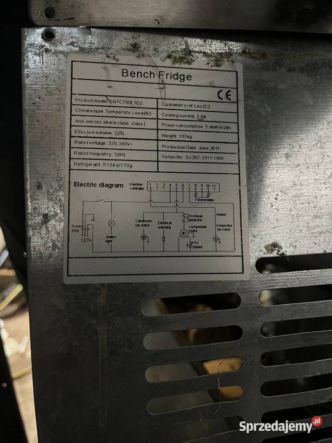 Stół lada piekarnik gastronomiczny Nowogard sprzedam