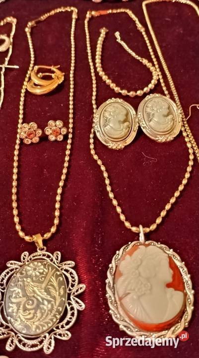 Zestaw pakiet biżuterii stal nierdzewna srebro Zestawy biżuterii Inowrocław