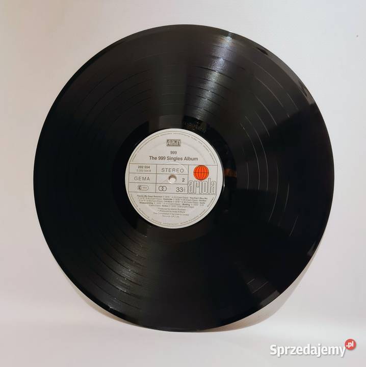 999 The 999 Singles Album LP 1980 Ariola Germany